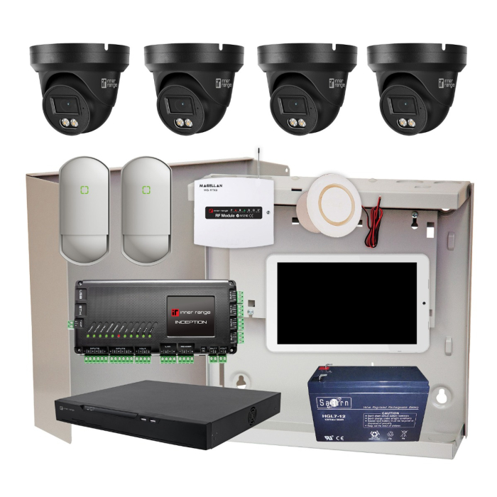 R I R IR Inception Express - Intrusion 8 RF Kit - LCD W 8Ch B
