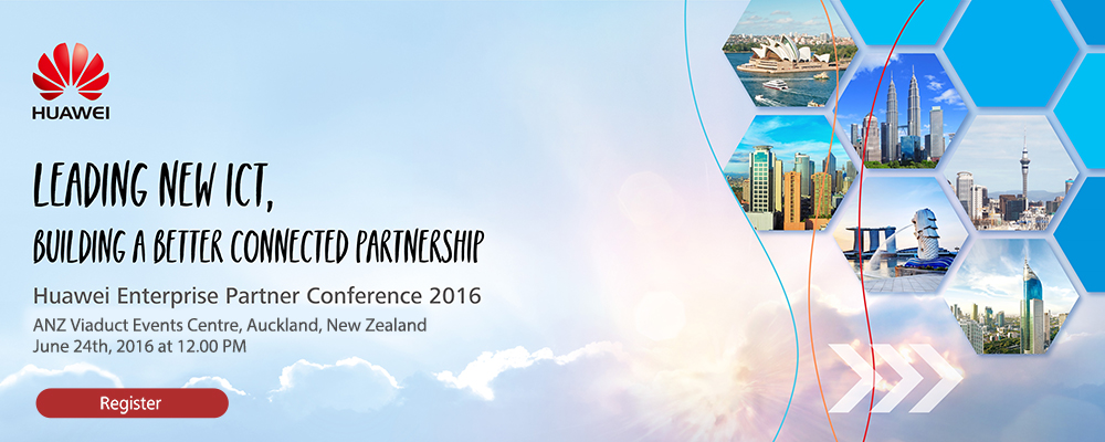 Huawei Partner Conference 2016 Banner