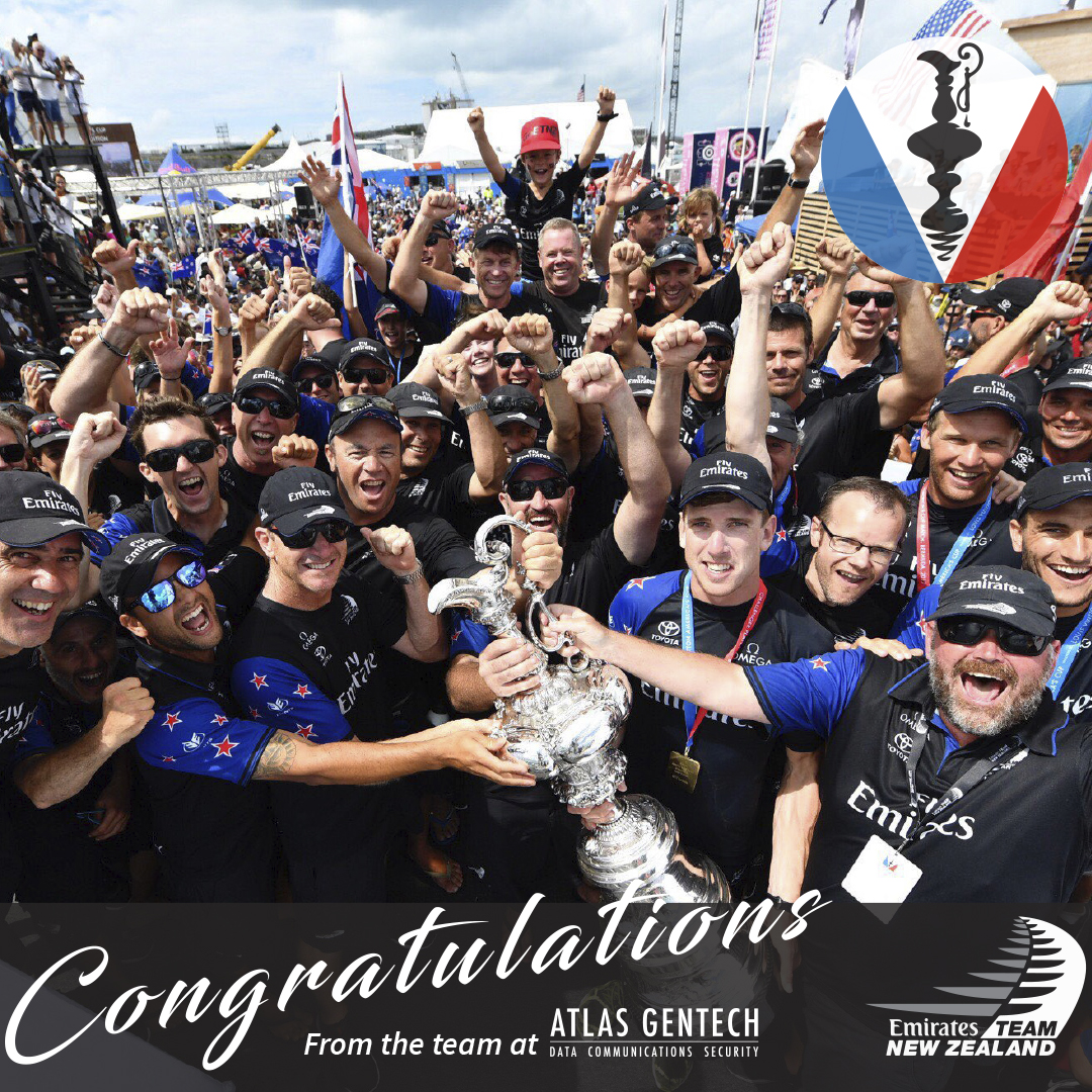 Congrats Emirates Team NZ for winning the America's Cup