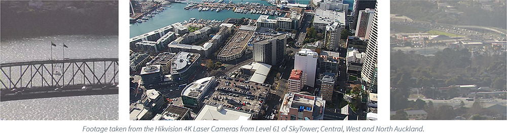 Auckland Transport - SkyTower - Hikvision 4K PTZs Case Study