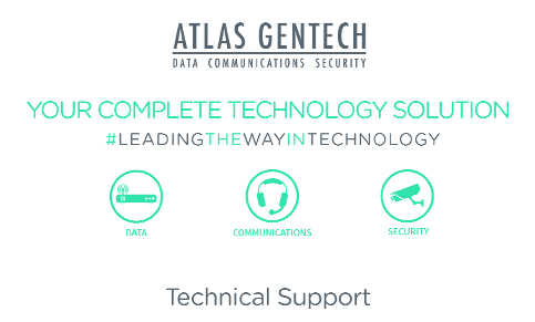 AG Ticketing Portal - Atlas Gentech Header